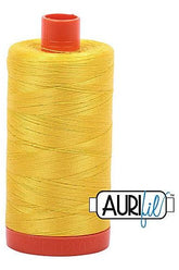 Aurifil Mako 50wt Cotton 1300 m 1422 yd. spool - 2120 Canary